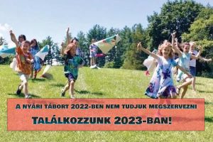 Read more about the article Elmarad az idei tábor